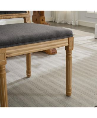 Louis Dining Chairs, Set of 2, Gray