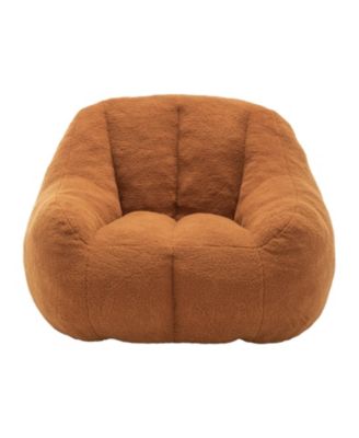 Tufted Bean Bag Chair with Memory Foam