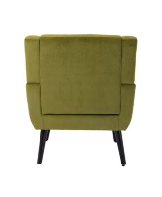  Velvet Chair with Black Legs