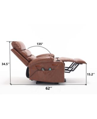 Streamdale Electric Power Lift Recliner Chair w/ Massage & Heat