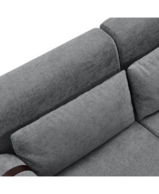 Modern Loveseat Sofa with USB Ports