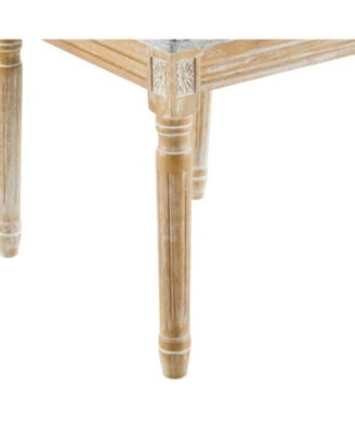 French Country Cane Back Dining Chairs Set