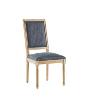 French Country Cane Back Dining Chairs Set