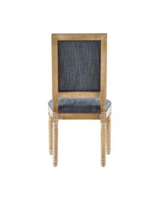 French Country Cane Back Dining Chairs Set