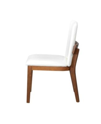 Faux Leather Dining Chairs (Set of 2)