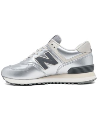 Women's 574 Metallic Casual Sneakers from Finish Line