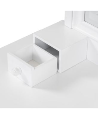 Makeup Vanity Desk with Adjustable Mirror