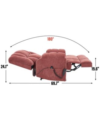  Dual Motor Power Lift Recliner with Heat & Massage