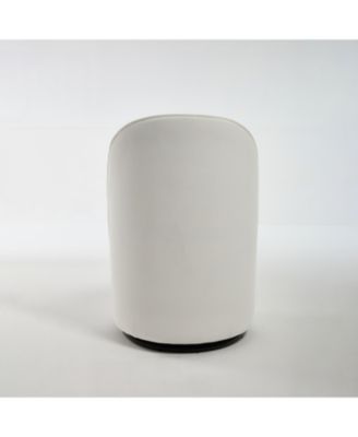 Upholstered Swivel Barrel Dining/Accent Chair