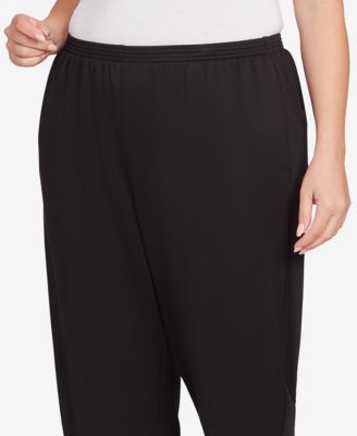 Plus Size Classic French Terry Average Length Pants