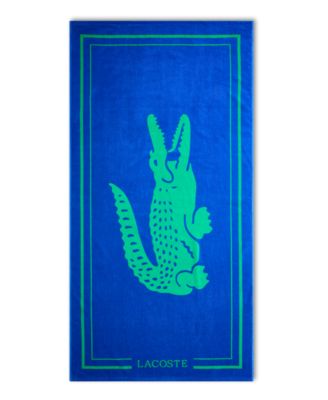 Frame Crocodile Print Cotton Beach Towel, 36" x 72"