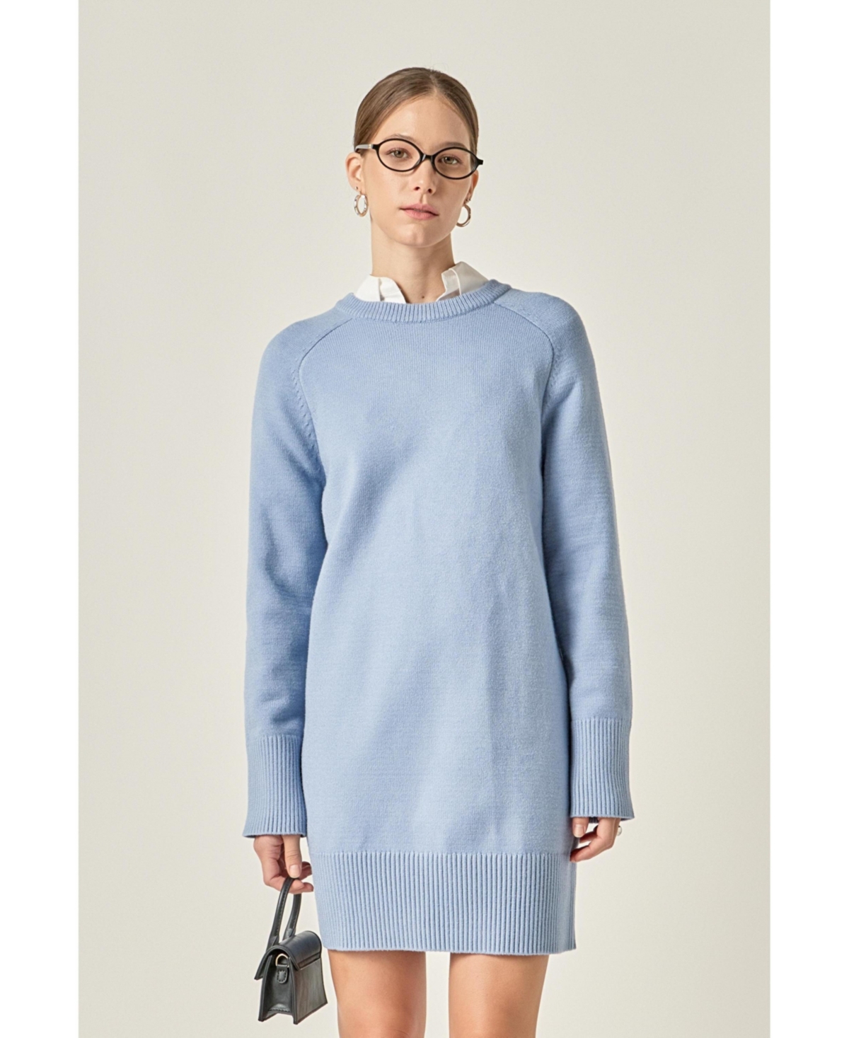 English Factory Women's Knit Mini Dress