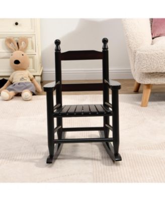 Premium Rocking Oak Chair for Kids (Indoor/Outdoor)