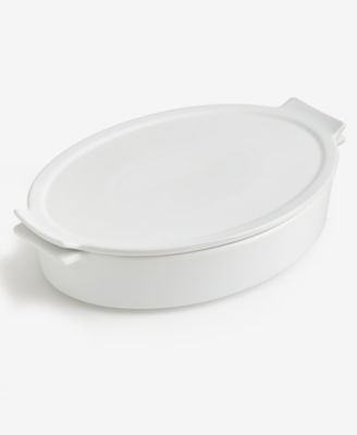 James Ceramic Oval Baker With Lid