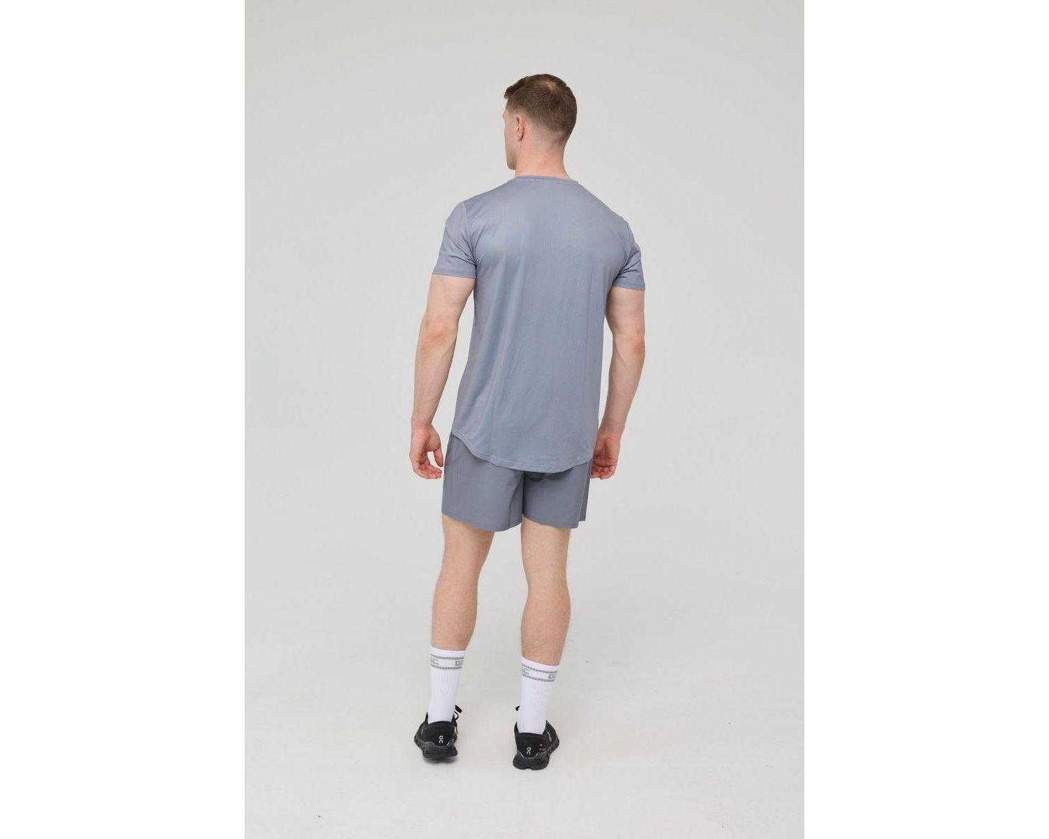 Men's Elite Gym T-Shirt Grey