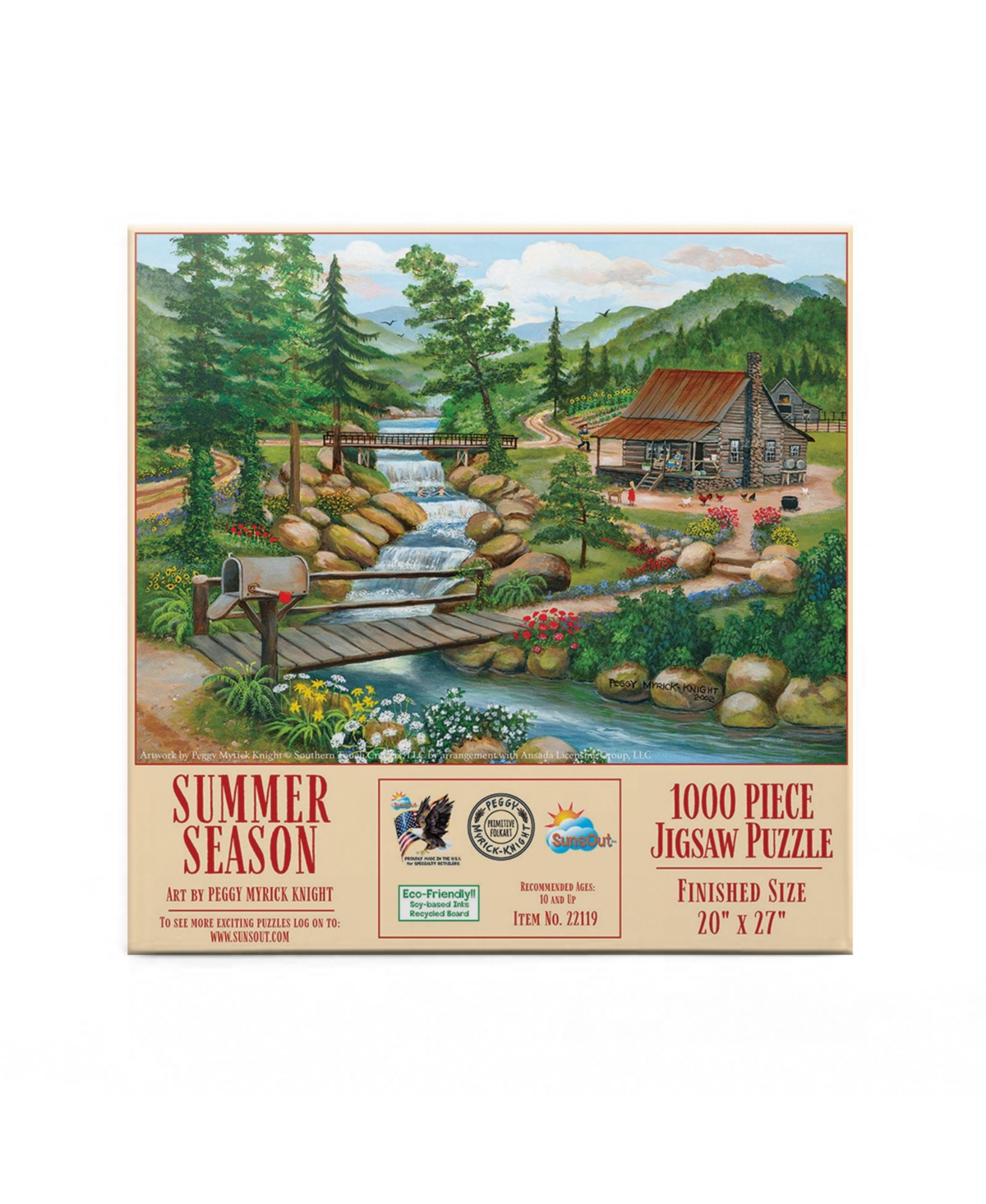 SunsOut Summer Season 1000 piece Jigsaw Puzzle for Adults