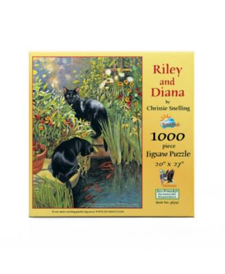 Riley and Diana 1000 piece Jigsaw Puzzle for Adults