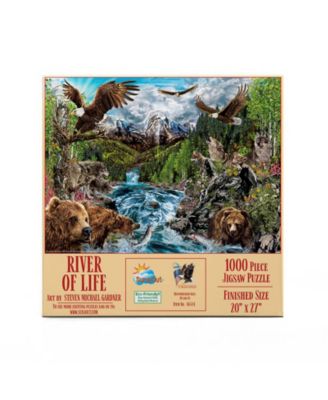 River of Life 1000 piece Jigsaw Puzzle for Adults