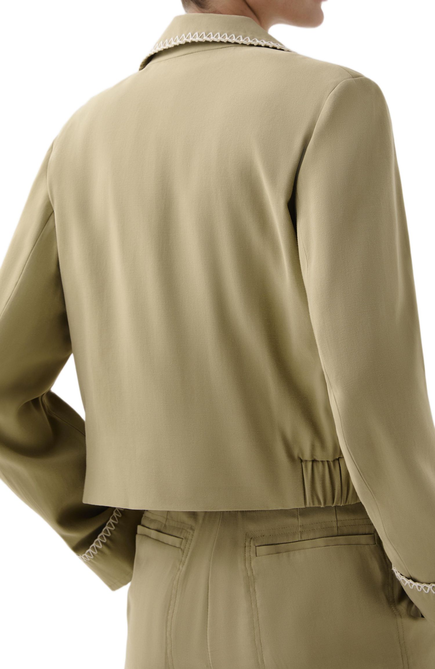 Women's Safari Stitching Blazer