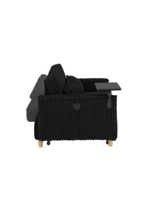 + Sofa + Corduroy + Tabletop & USB Ports + Item Type