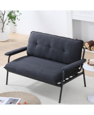 53" Black Sofa - Small Apartment Living