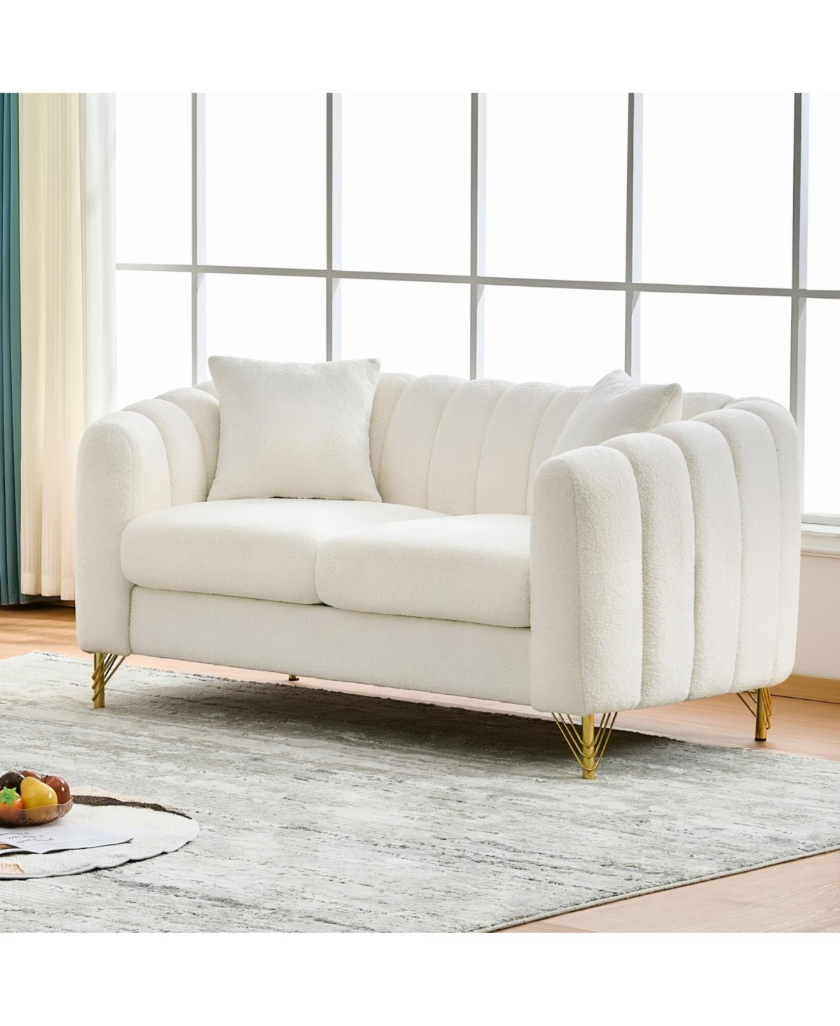 Streamdale Furniture 63" Chenille Loveseat Sofa
