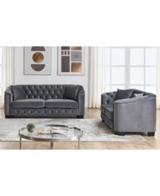3-seater + 2-seater Combination sofa.Velvet