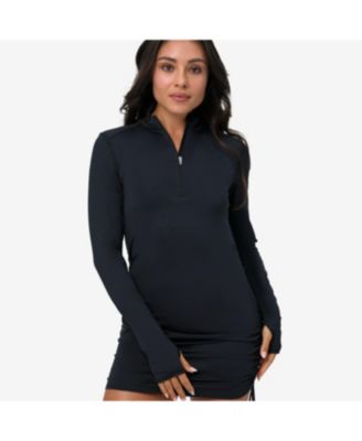 Women's UPF 50+ Sun Protective Relaxed Drawstring Cover Up Tops