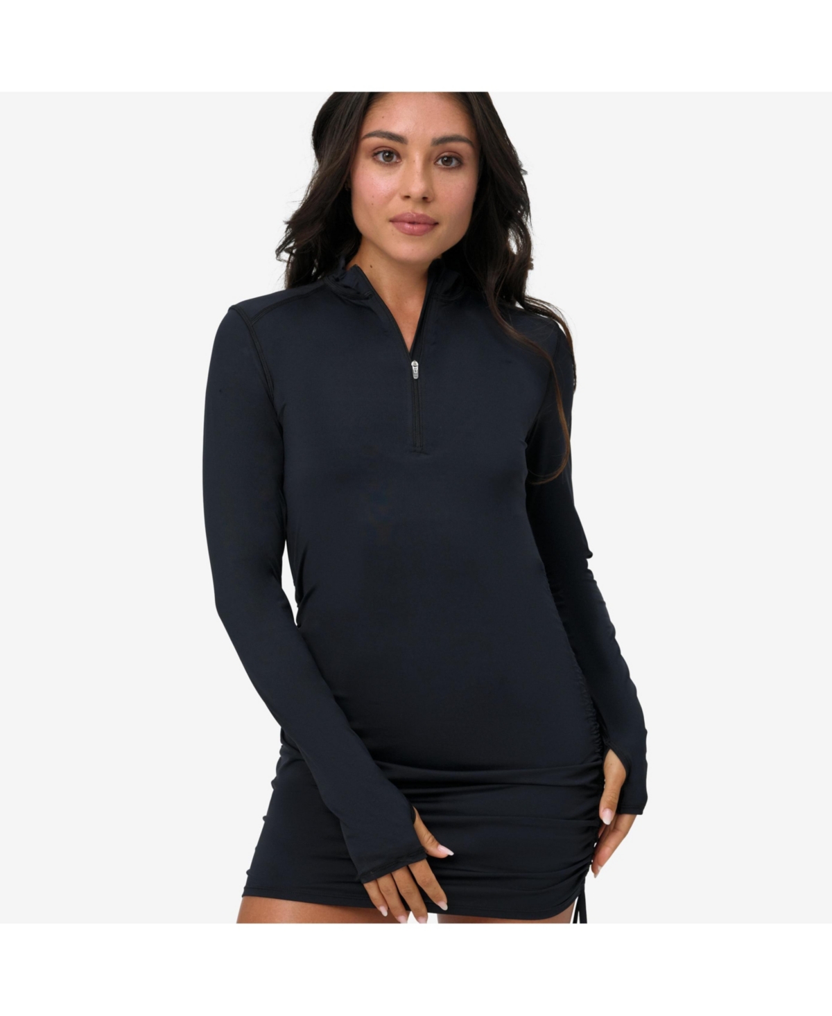 BloqUV Women's Upf 50+ Sun Protective Relaxed Drawstring Cover Up Tops