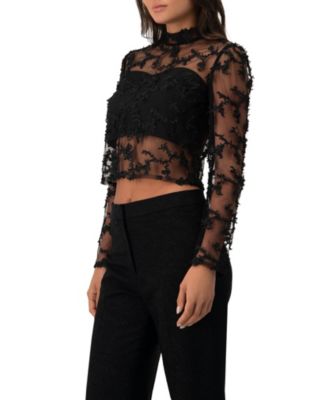 Women's Textured Straight Blouse