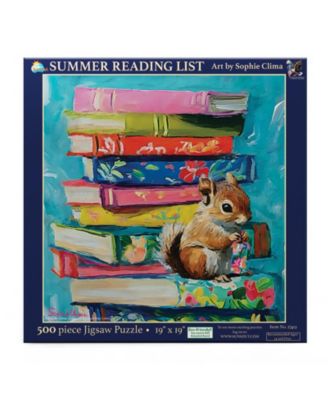 Summer Reading List 500 piece Jigsaw Puzzle for Adults
