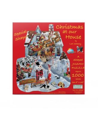Christmas at Our House 1000 piece Jigsaw Puzzle for Adults Special Shape Christmas