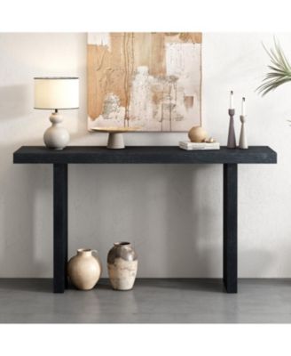  Oak Veneer Console Table - Entryway/Hallway/Living Room