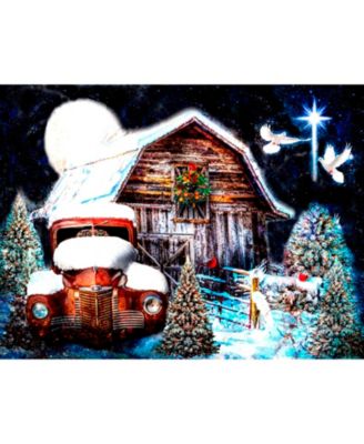 Christmas Night at the Farm 300 piece Jigsaw Puzzle for Adults Christmas
