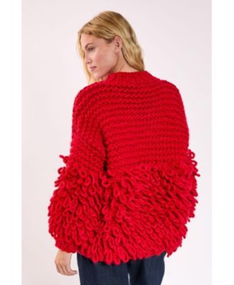 Women's Loopy Quarter Zip Sweater