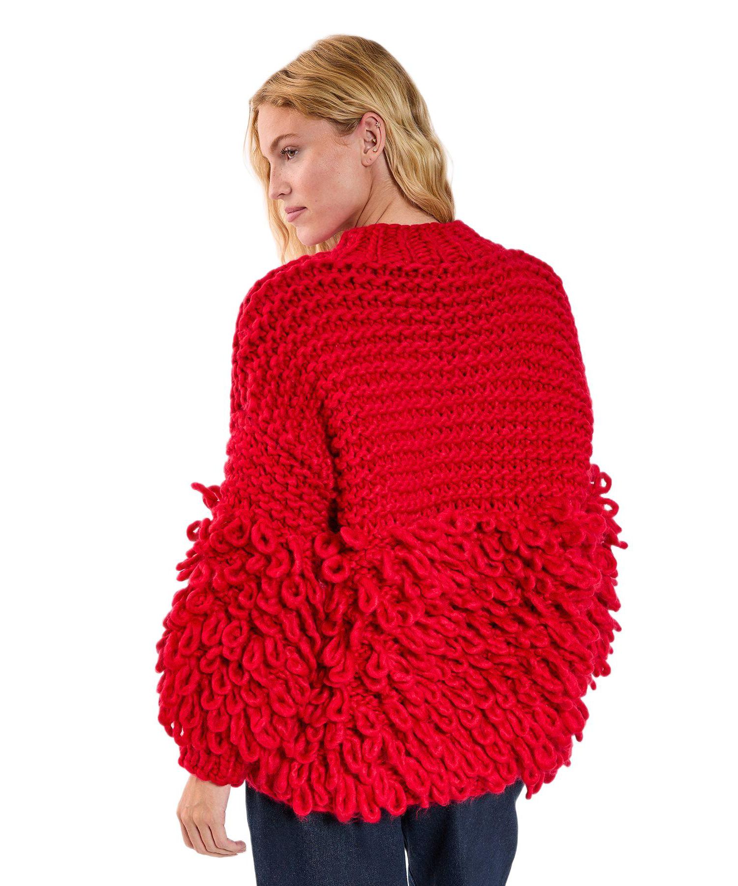 Women's Loopy Quarter Zip Sweater