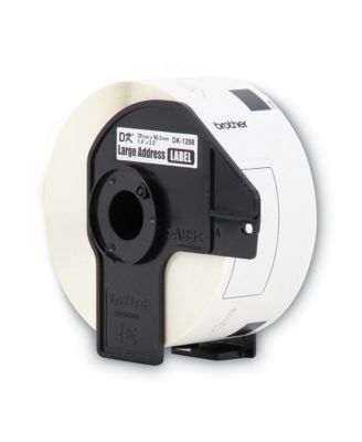 DK1208 1.4 in. x 3.5 in. Die-Cut Address Labels - White (1-Roll