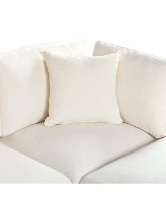 Modular Sofa with Ottoman & Cup Holders (5-Seater)