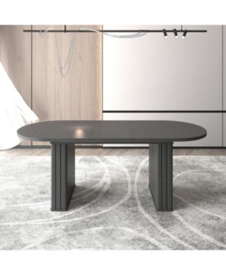 Seats 4-8 Extendable Oval Dining Table