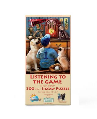 Listening to the Game 300 piece Jigsaw Puzzle for Adults