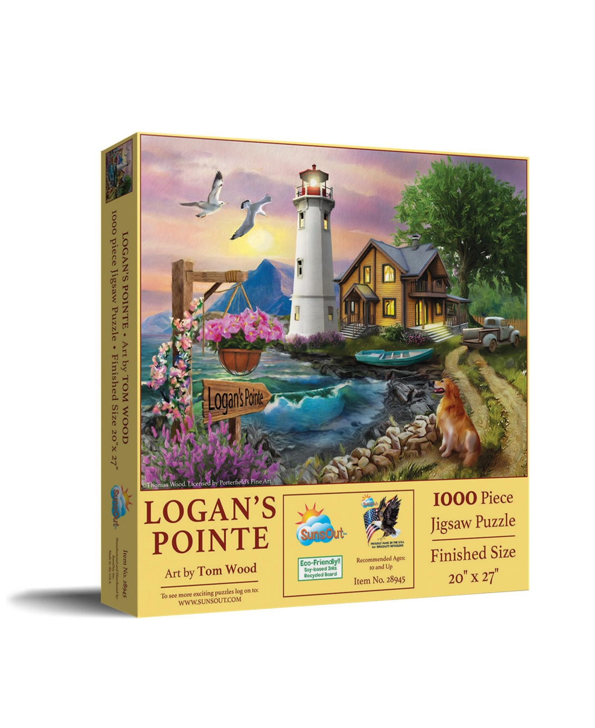 SunsOut Logan's Pointe 1000-piece Jigsaw Puzzle for Adults