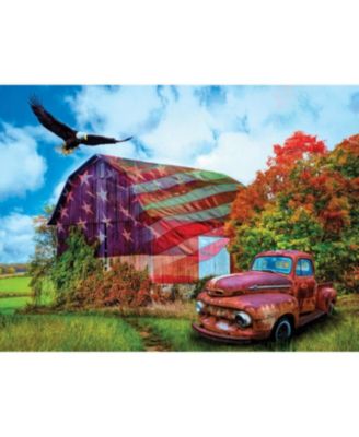 Patriotic Meadows 1000 piece Jigsaw Puzzle for Adults  Fourth of July