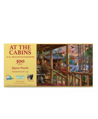 At The Cabins 300 piece Jigsaw Puzzle for Adults