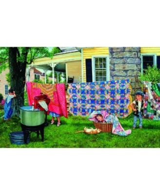 Hide N Quilt 550 piece Jigsaw Puzzle for Adults