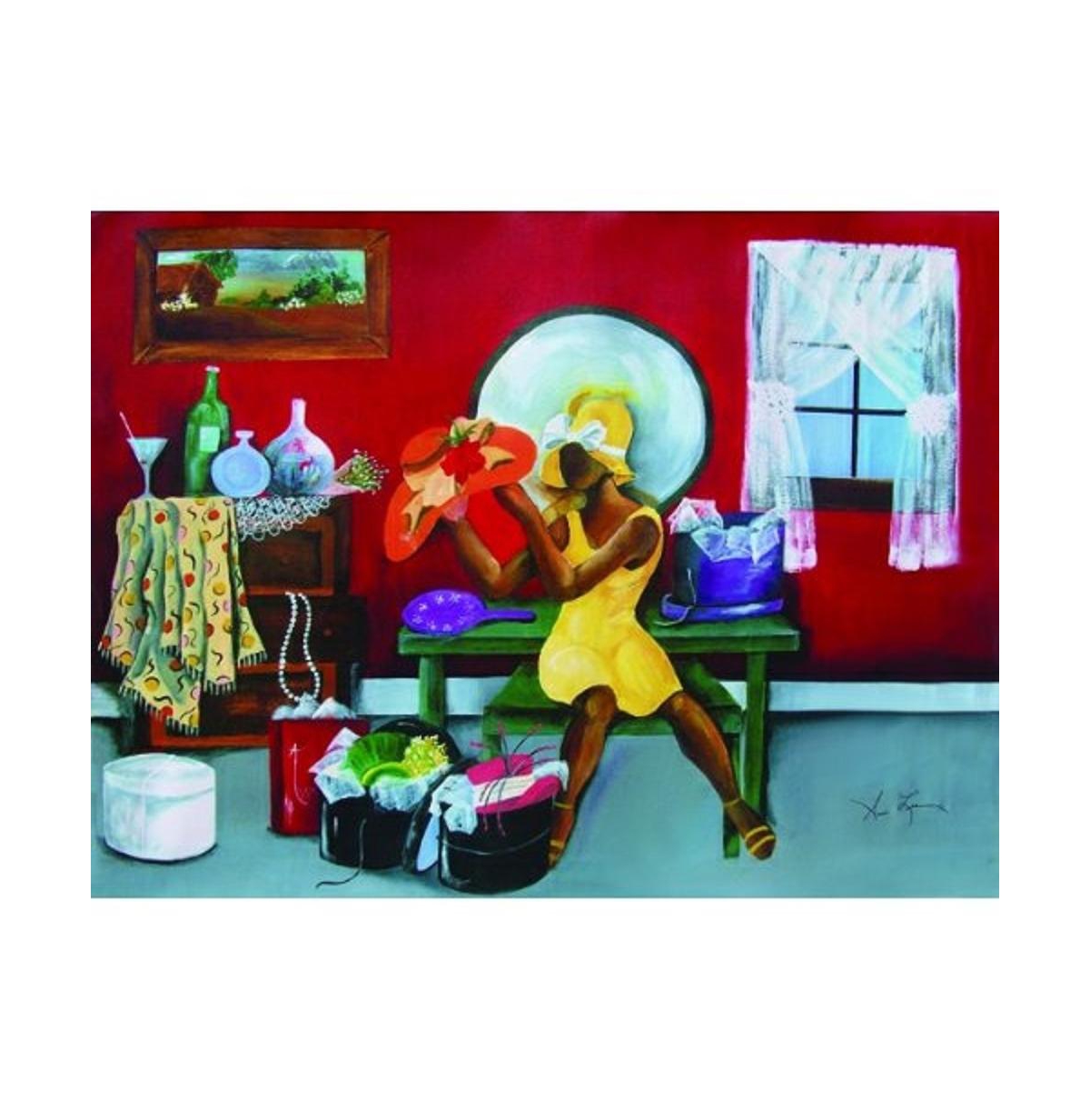 SunsOut Hattie's Delight 500 piece Jigsaw Puzzle for Adults