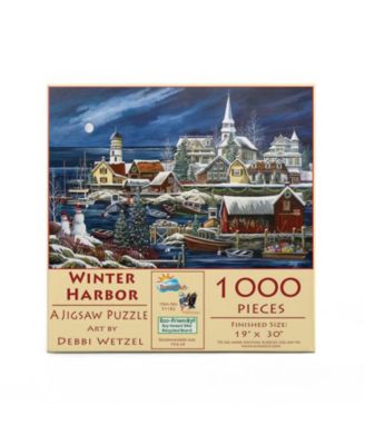Winter Harbor 1000 piece Jigsaw Puzzle for Adults  Christmas
