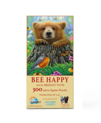 Bee Happy 300 piece Jigsaw Puzzle for Adults