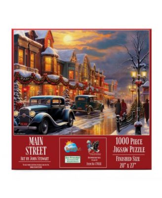 Main Street 1000 piece Jigsaw Puzzle for Adults  Christmas