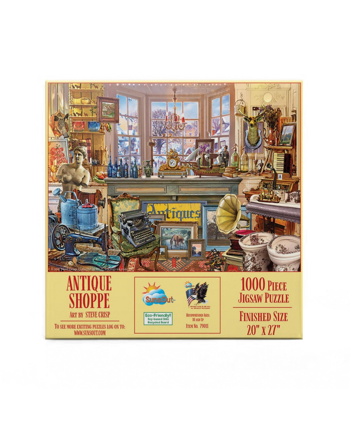 SunsOut Antique Shoppe 1000 piece Jigsaw Puzzle for Adults