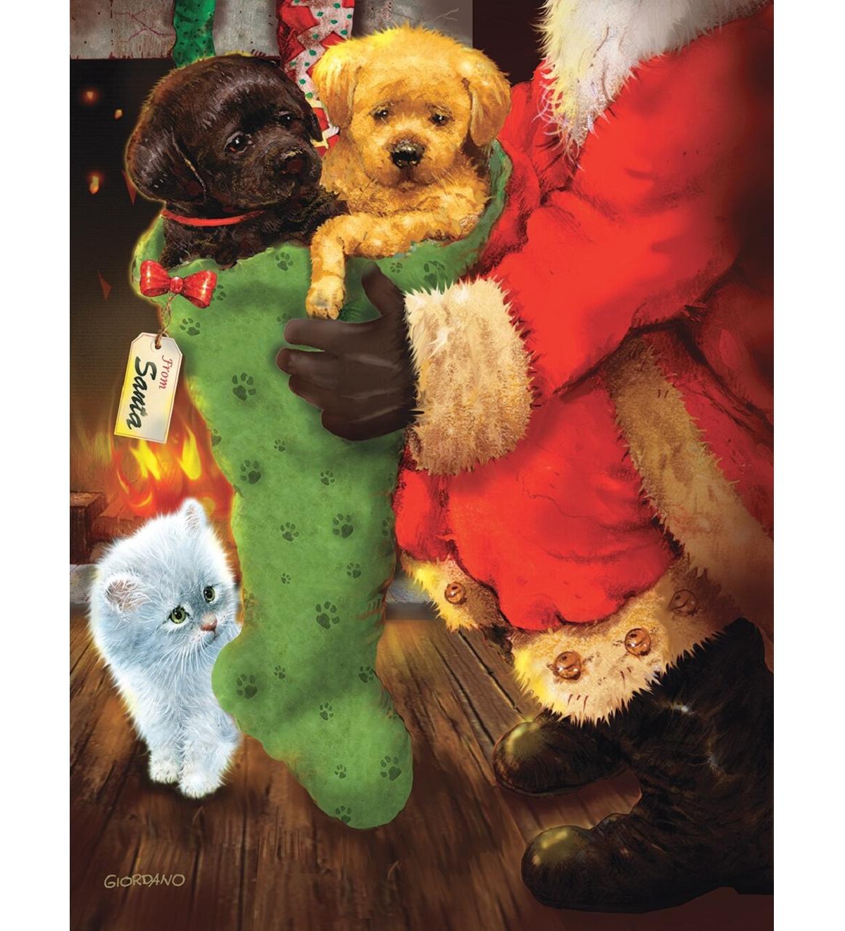 SunsOut From Santa 500 piece Jigsaw Puzzle for Adults Christmas
